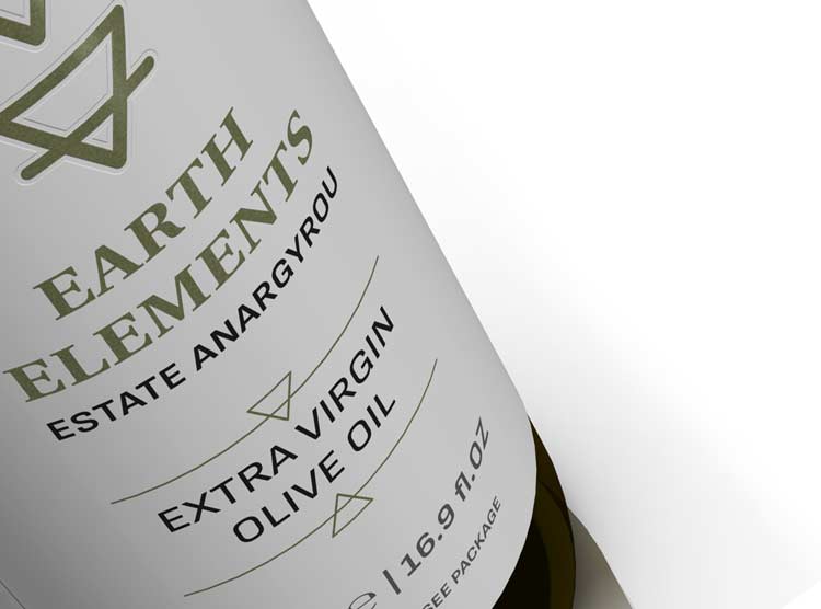 Exported Olive Oil Label Design | NO IDEA ®