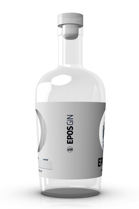 Spirit Branding. Gin Label and Bottle Design. NO IDEA. Branding Graphic Design Agency