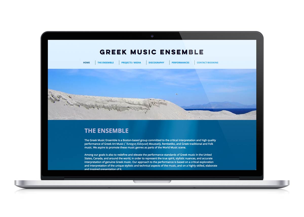 Music band website design. NO IDEA. Branding Graphic Design Agency