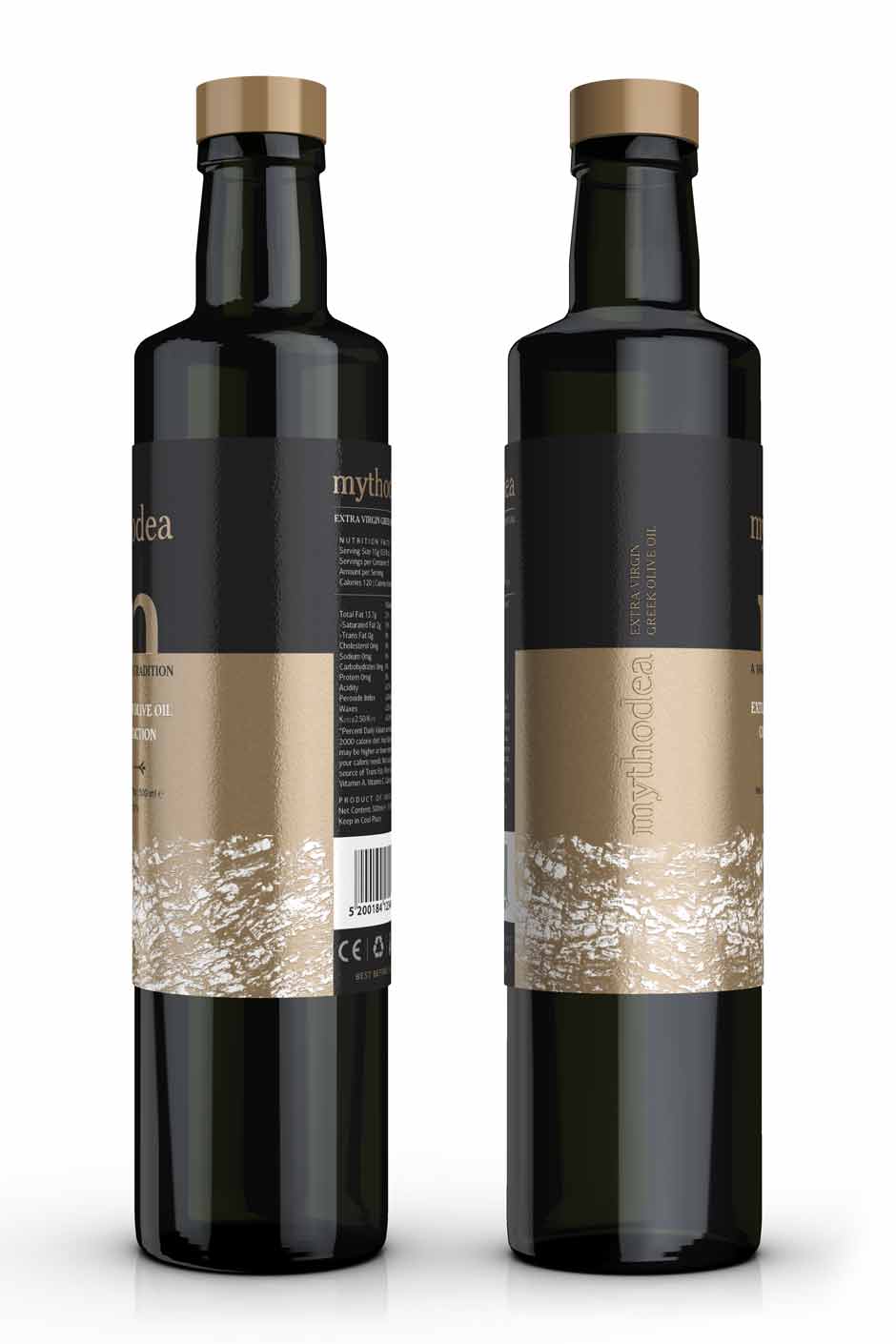 olive oil product graphic design. NO IDEA. Branding Graphic Design Agency
