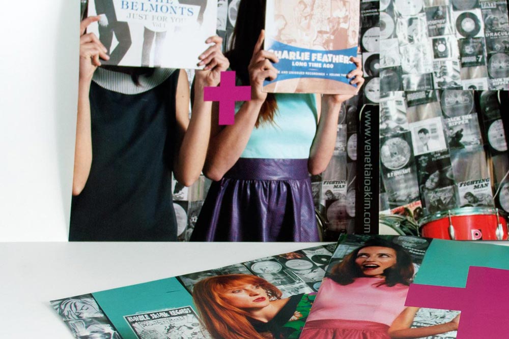 vintage clothing advertisement. NO IDEA. Branding Graphic Design Agency