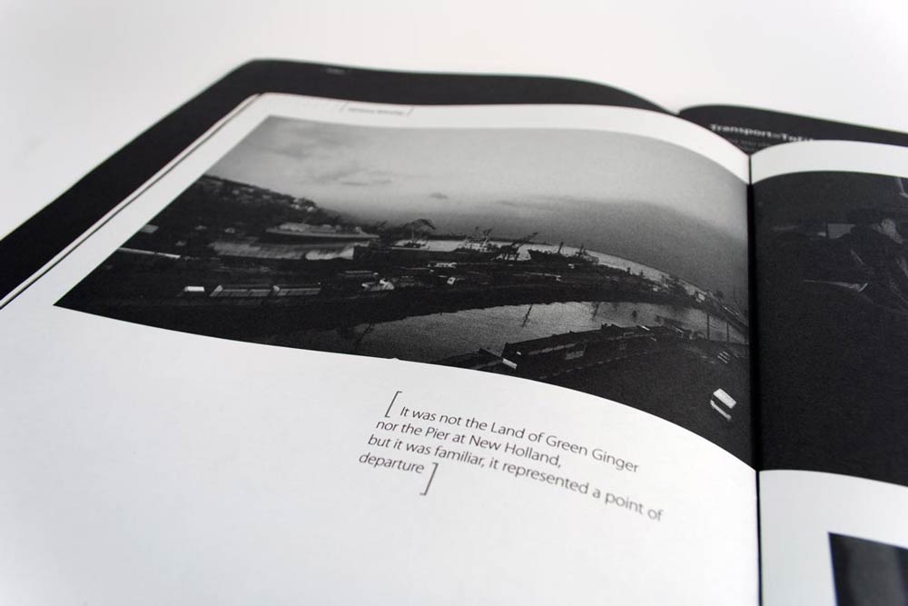 Creative print collateral design for photography exhibition with contemporary styling. NO IDEA. Branding Graphic Design Agency.