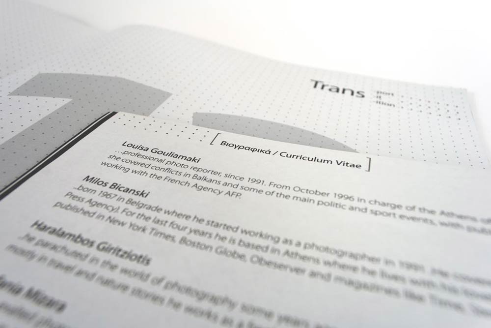 Balanced text and image presentation in exhibition catalogue page design. NO IDEA. Branding Graphic Design Agency.