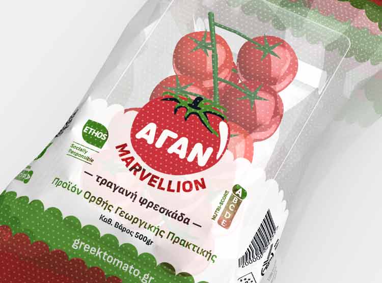Cherry Tomato Packaging Design | NO IDEA ®