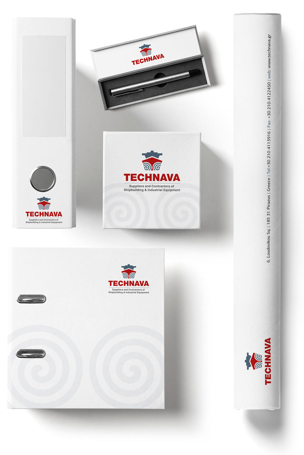 Comprehensive corporate identity design for maritime company with emphasis on quality and reliability. NO IDEA. Branding Graphic Design Agency.