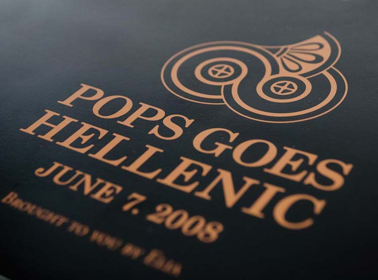 Branding Εκδήλωσης. Συναυλία Pops Goes Hellenic | NO IDEA ®