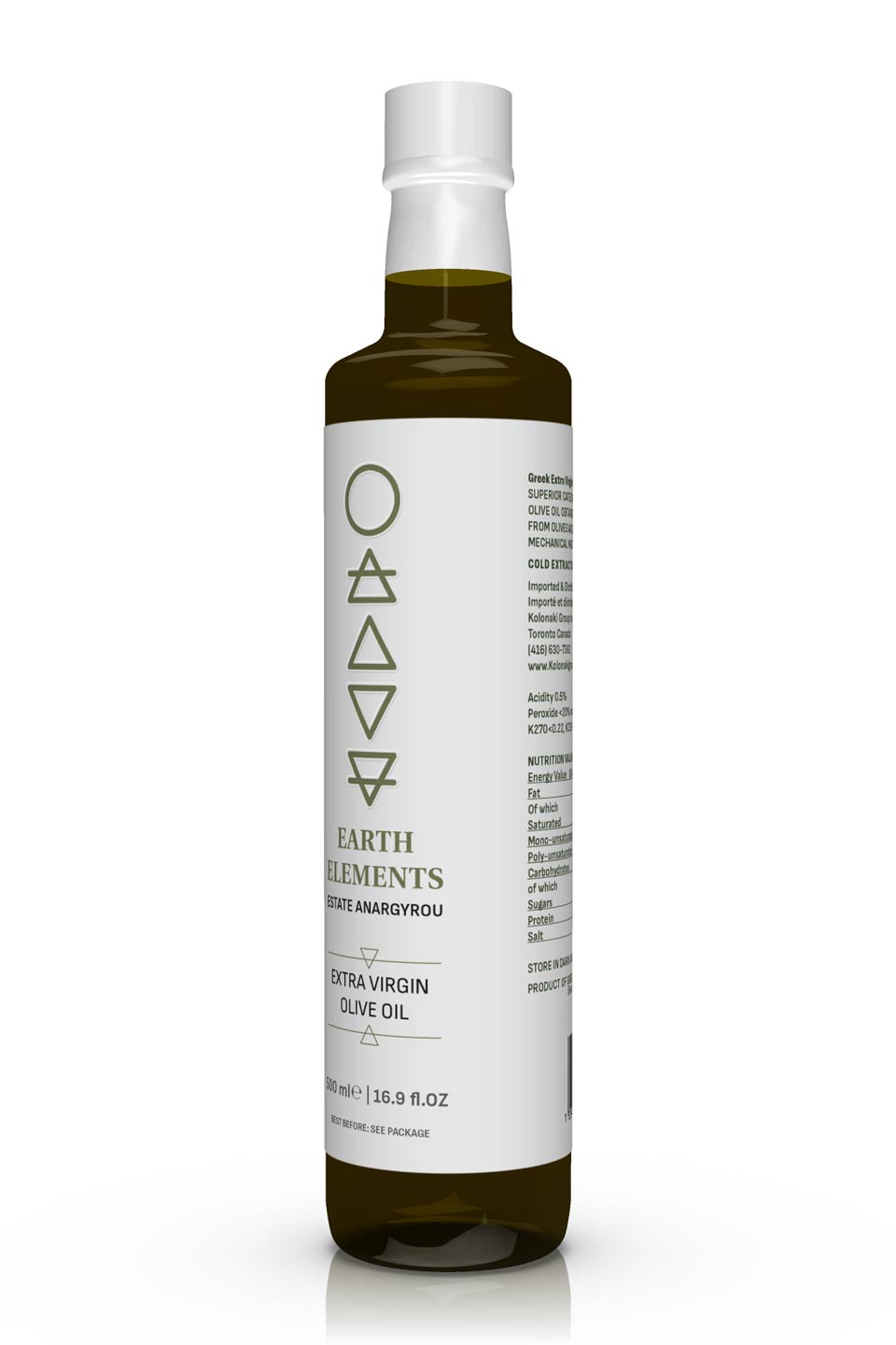 Creative packaging design for extra virgin olive oil with contemporary aesthetics. NO IDEA. Branding Graphic Design Agency.