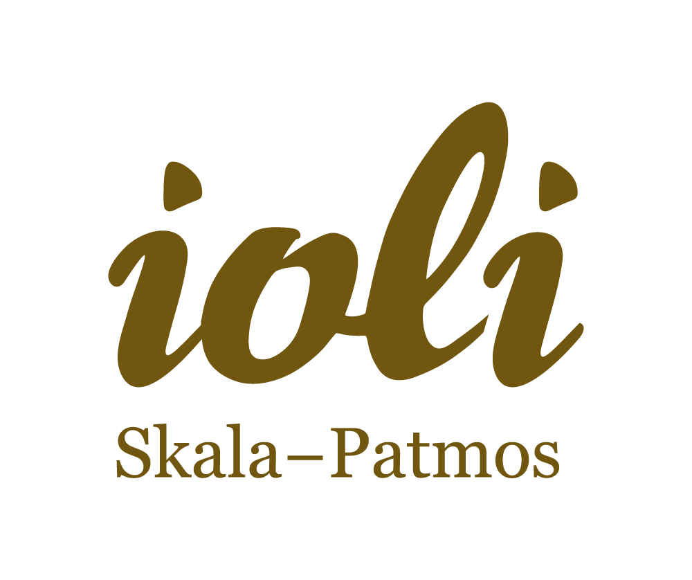 IOLI tourist shop logo design for gift and clothing store in Patmos with contemporary aesthetics. NO IDEA. Branding Graphic Design Agency.