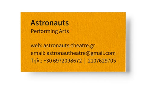 Logo applications on business cards and communication materials. NO IDEA. Branding Graphic Design Agency.