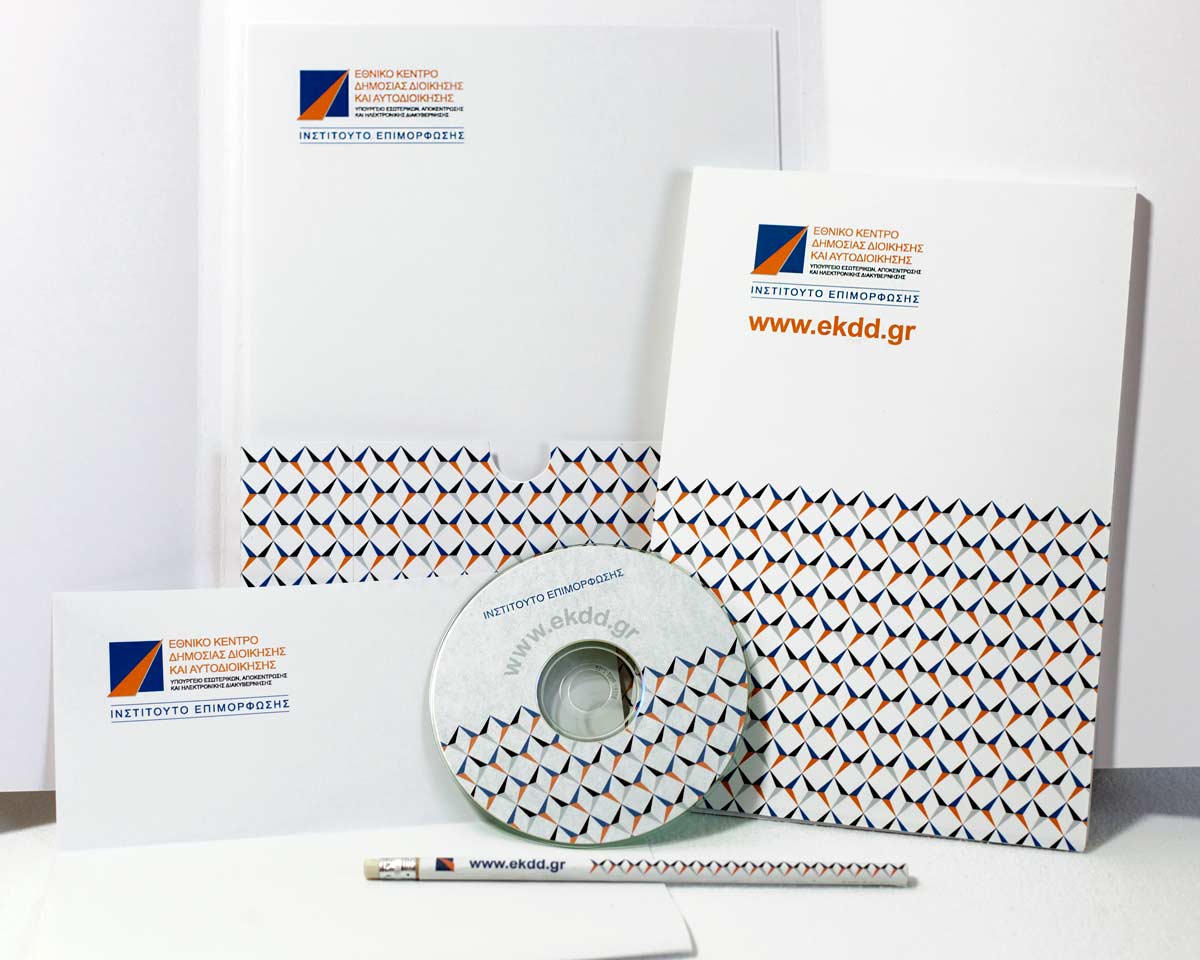 Comprehensive press kit design with multiple elements for governmental institution with consistent brand application. NO IDEA. Branding Graphic Design Agency.