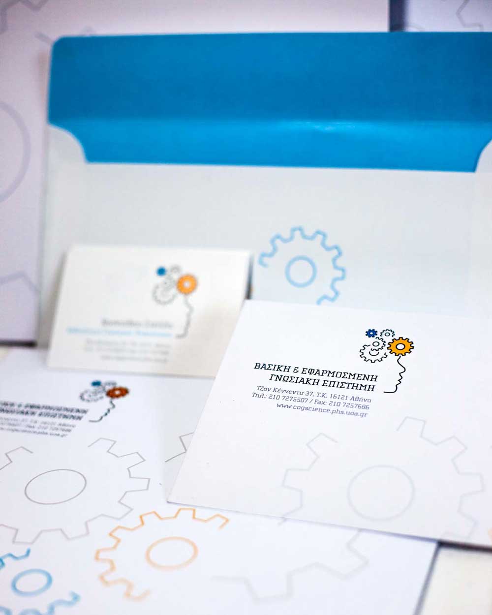 Print materials design for academic postgraduate program with consistent application of visual identity elements. NO IDEA. Branding Graphic Design Agency.