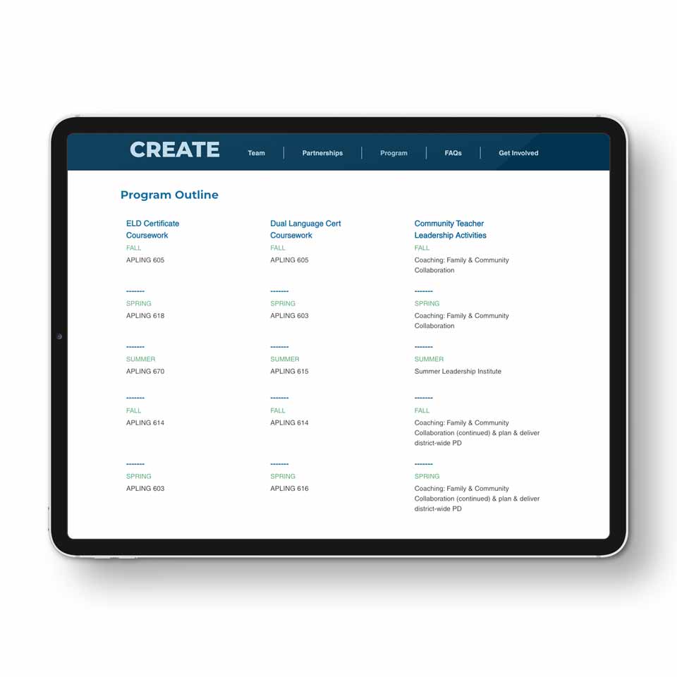 Dynamic educational website featuring integrated multimedia content and accessible design principles for UMASS Boston. NO IDEA. Branding Graphic Design Agency.